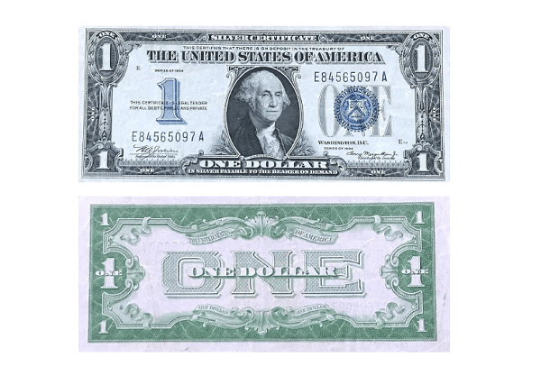 1934 1 Dollar Bill