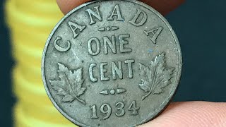 1934 Canadian Penny Value