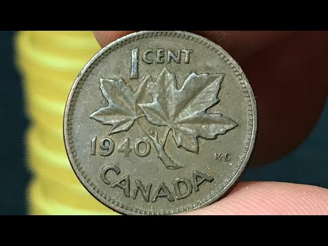 1940 Canadian Penny Value