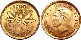 1940 Canadian Penny Value