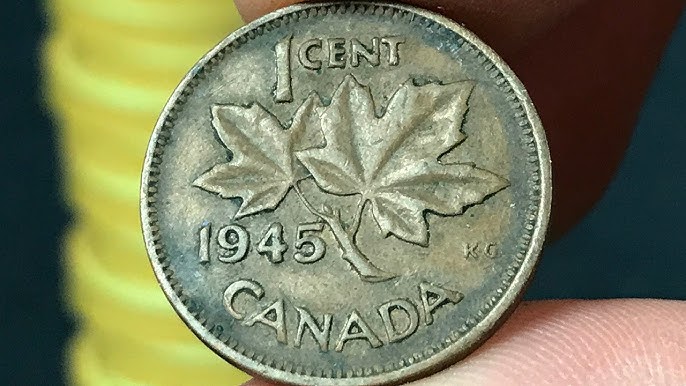 1945 Canadian Penny