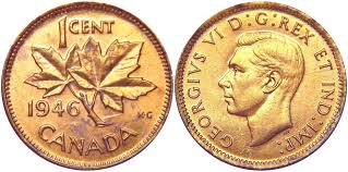 1946 Canadian Penny