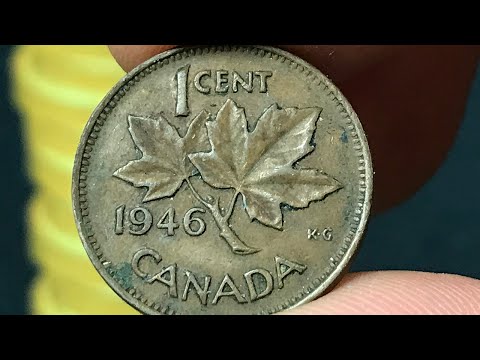 1946 Canadian Penny