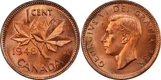 1948 Canadian Penny