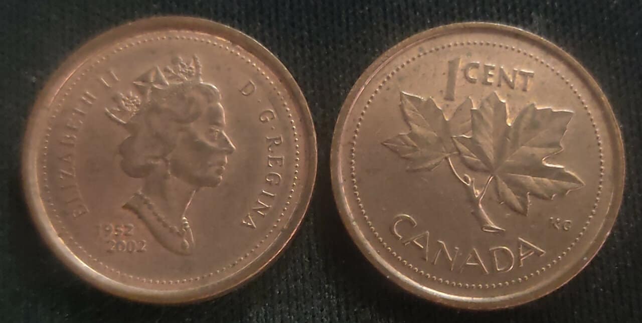 1952 to 2002 Canadian Penny