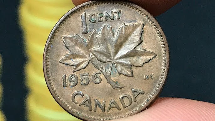 1956 Canadian Penny