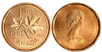 1985 Canadian Penny