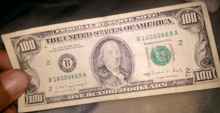 1990 100 Dollar Bill Value