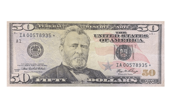 2006 50 Dollar Bill