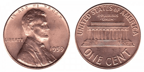 1959 Lincoln Cent