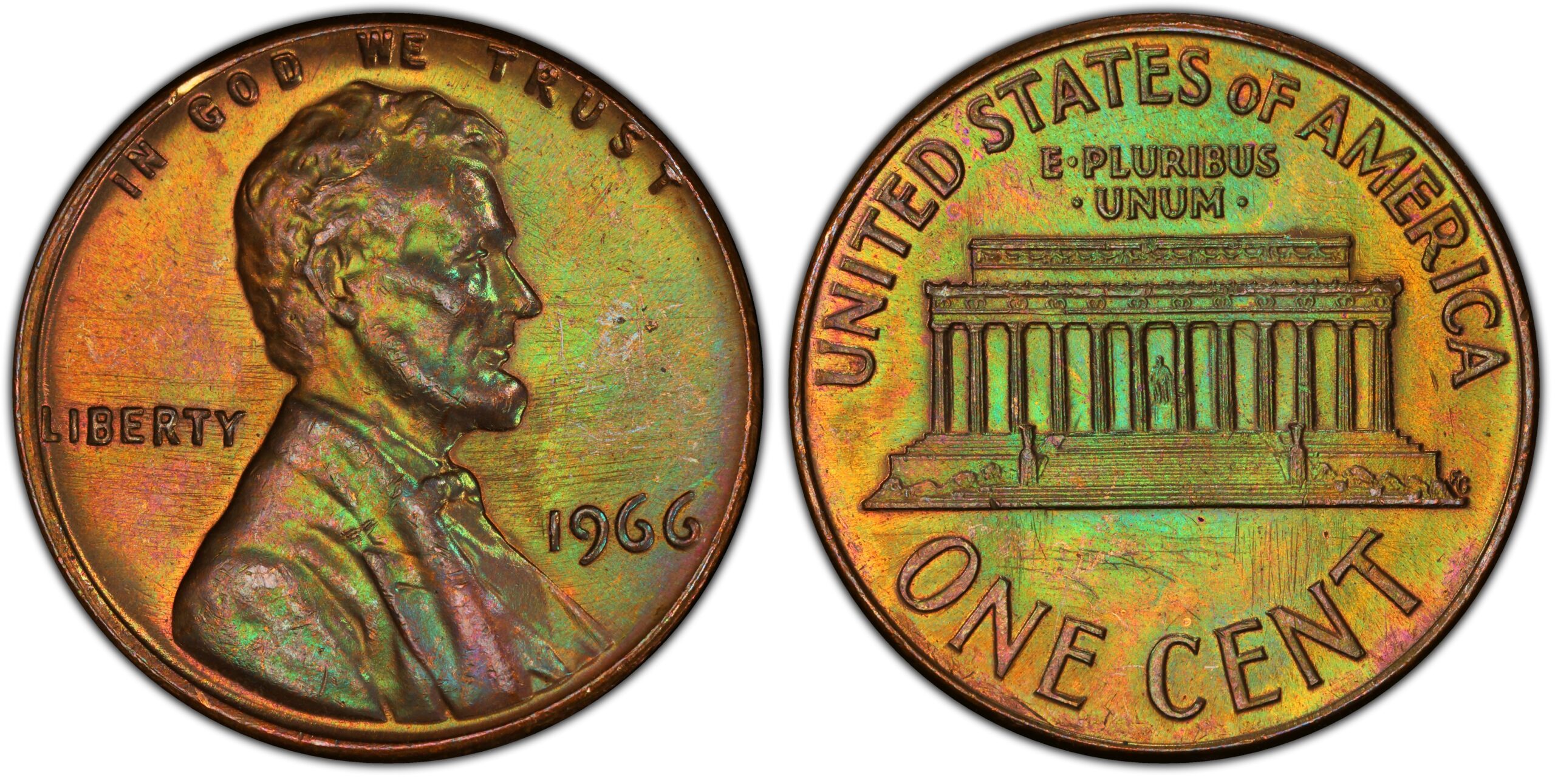 1966 Lincoln Penny