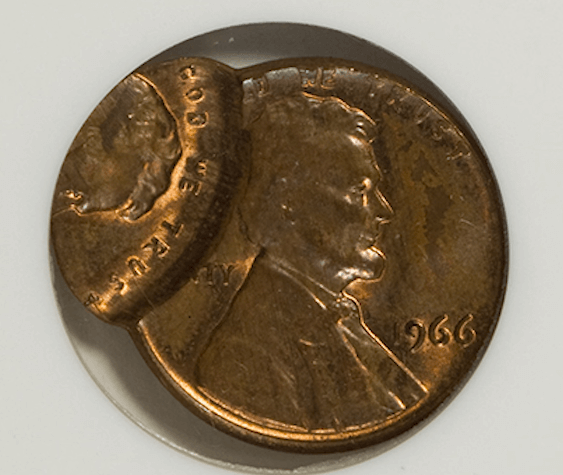 1966 Lincoln Penny Error