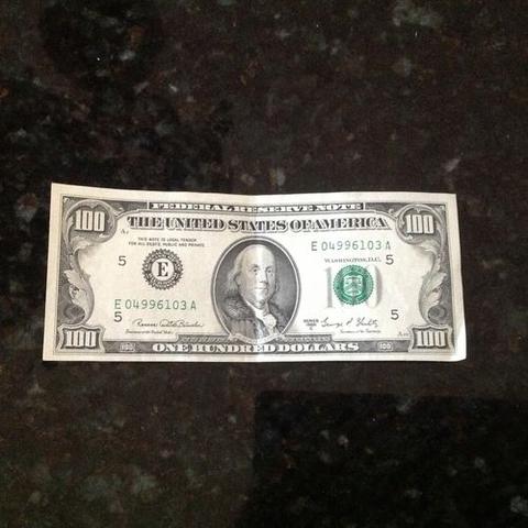 1969 One Hundred Dollar Bill Worth