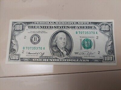 1974 100 Dollar Bill Value