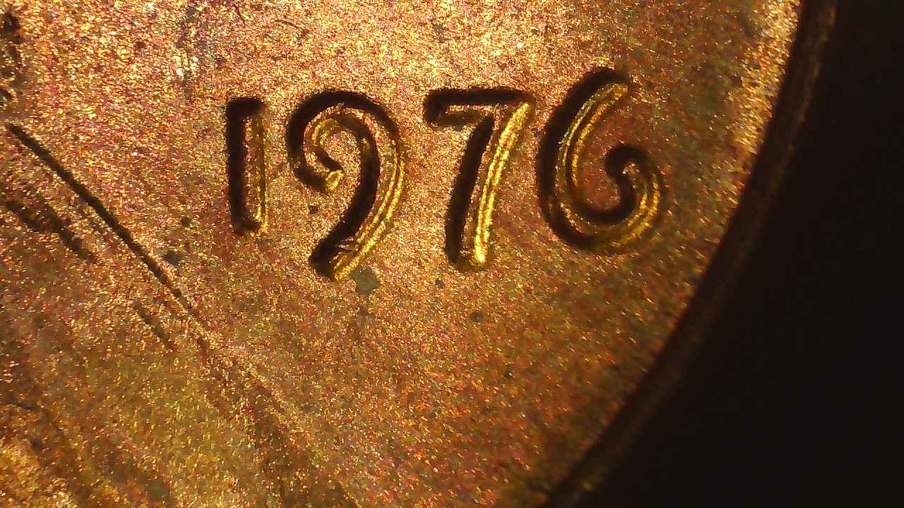 1976 Lincoln Cent Error