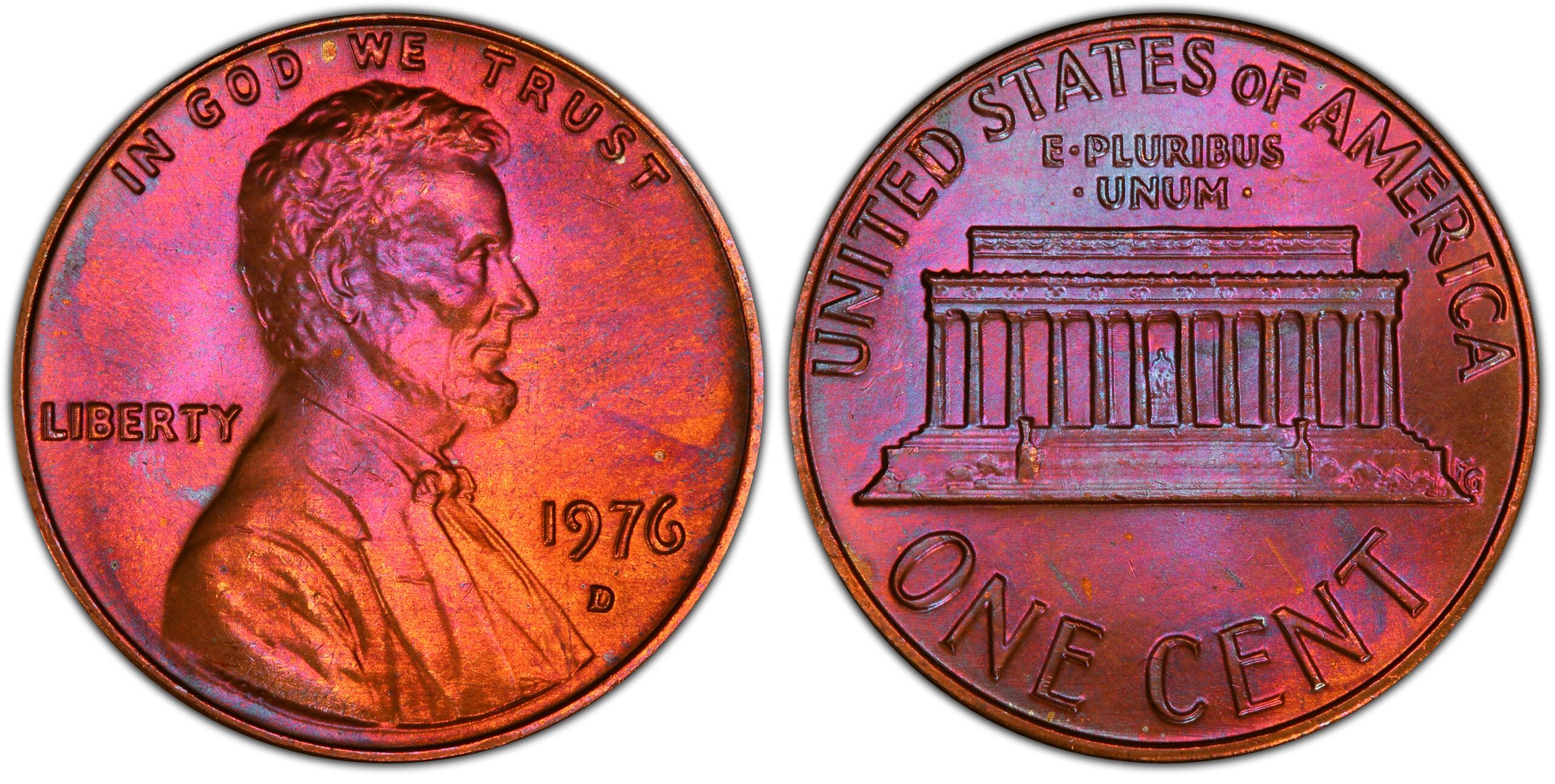 1976 D Lincoln Penny 