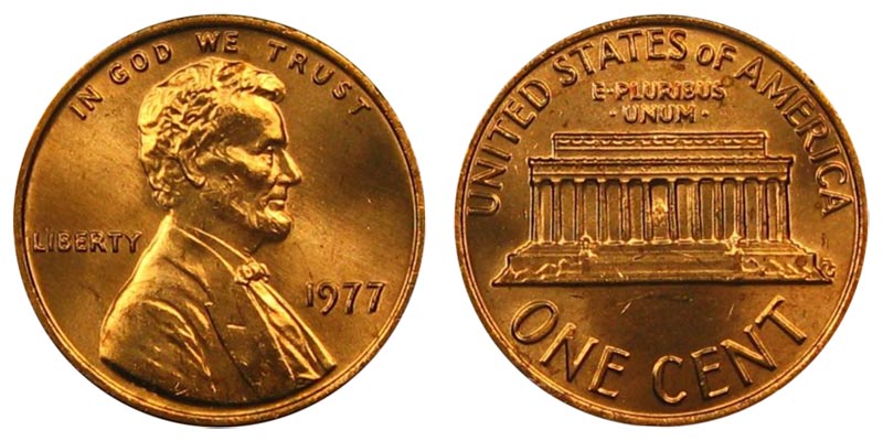 1977 Lincoln Penny