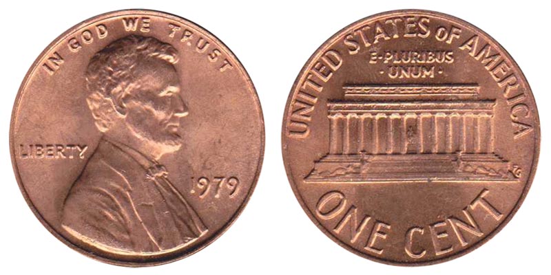 1979 Lincoln Penny