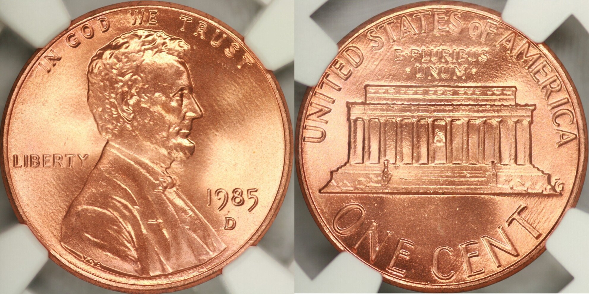 1985 D Lincoln Penny