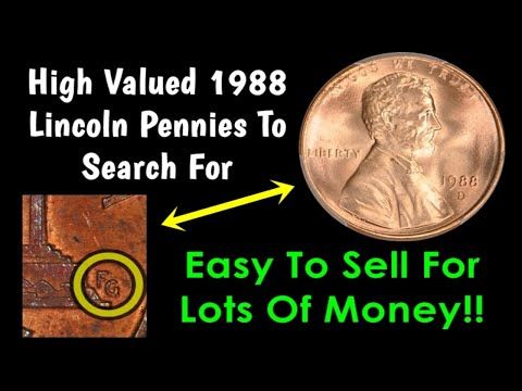 1988 Penny Error List