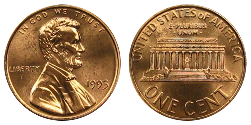 1993 lincoln penny