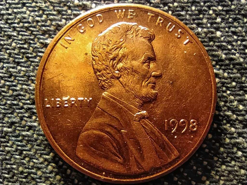 1998 Lincoln penny value