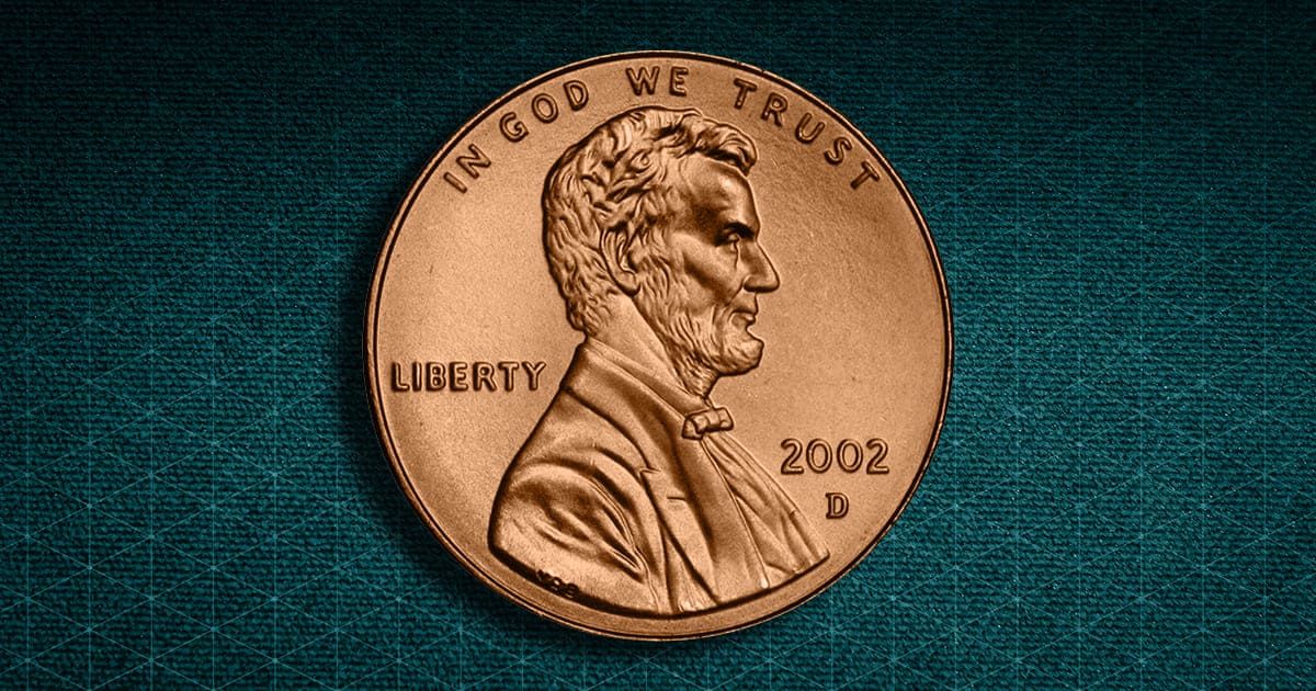 2002 d Penny Value