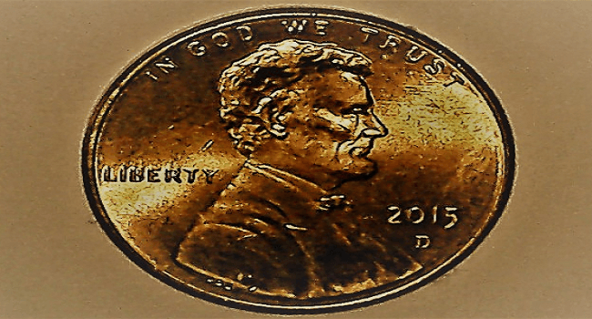 2015 D Penny Error