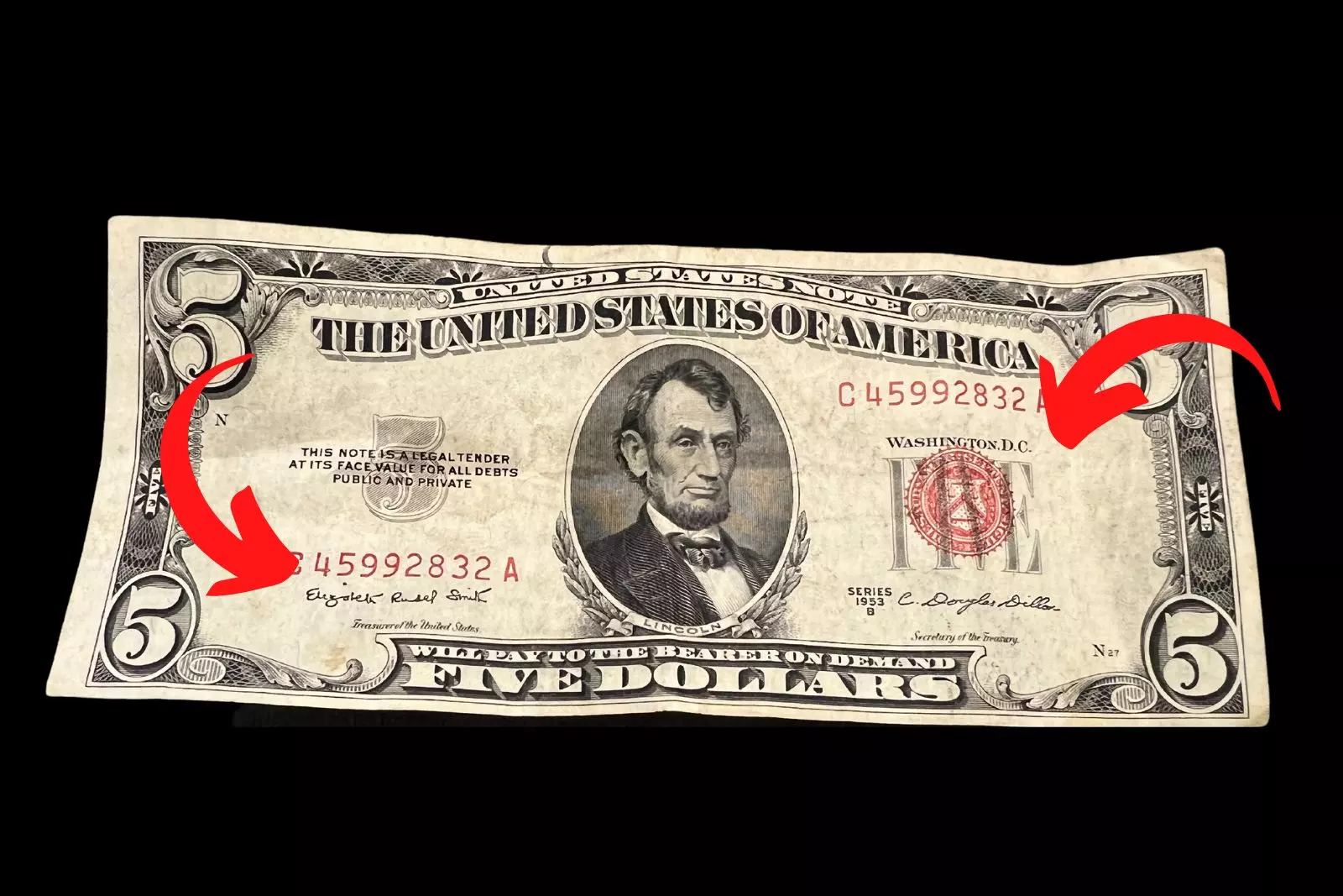 who is on the 5 dollar bill